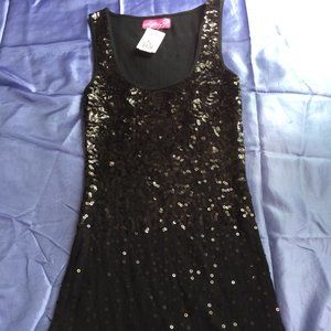 Agaci Sequin Tank Top
